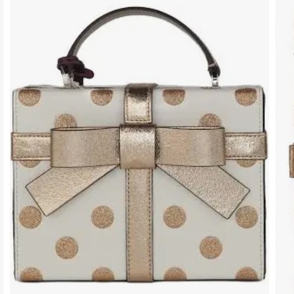 kate spade Handbags - Kate Spade NWOT Wrapping Party Polka Dot Crossbody Handbag